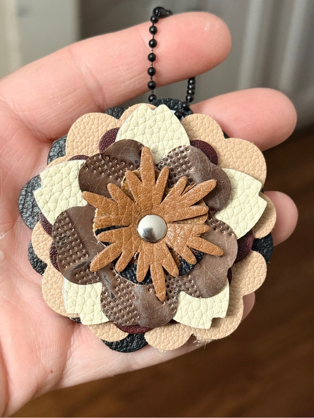 Handmade Floral Bag Charm